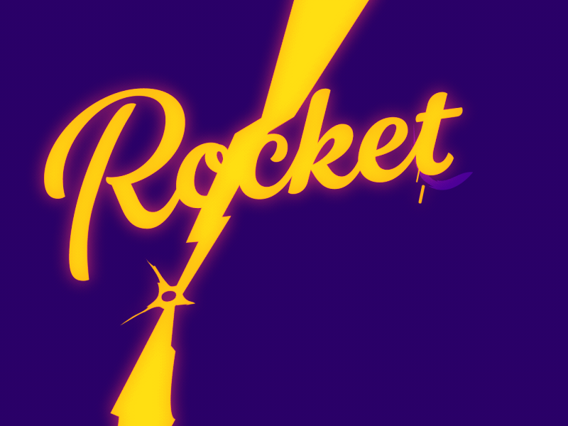 RocketBank 2d animation bank brand fx gif logo logotype loop motion rocket typography