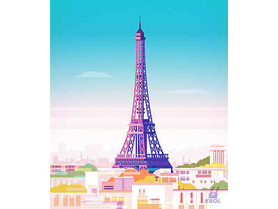 The Eiffel Tower. Paris