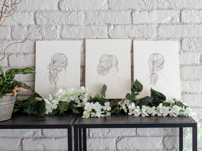 Bridal Salon Illustrations