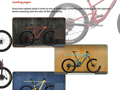 Ritz bikes Homepage