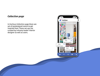 Collection page for Exclious app app appdesign casestudy design ecommerce ecommerce app ui uidesign uiux