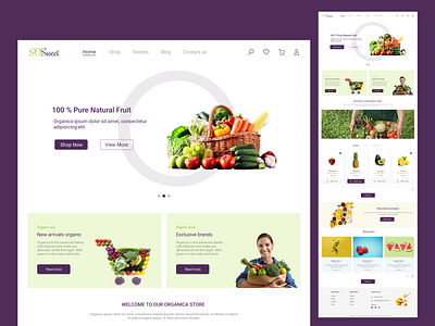 Food Ordering design figma ui