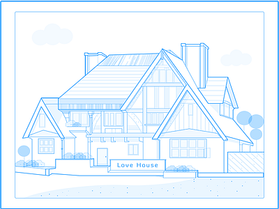 Love House sketch