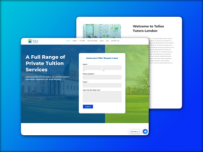 Telios Tutors Web Design