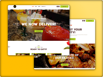 Cerro Grande restaurant Web Design branding design logo web design web development