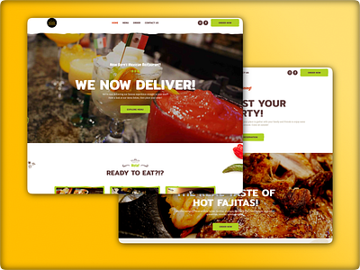 Cerro Grande restaurant Web Design