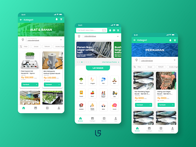 Agroco - UI Design for Agriculture App agricultural agriculture agriculture logo bussines farmer farmers farmers market farming gardenscapes greenhouse home page homepage design marketplace mobile app mobile ui startup ui ux ui design