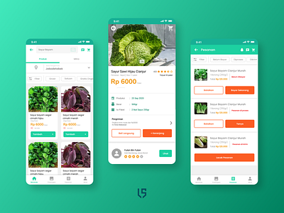 Order Page Agroco App agricultural agriculture agriculture logo daily ui dailyuichallenge farmers market garden gradient greenhouse market marketplace mobile app order startup ui ui ux uidesign vegetarian