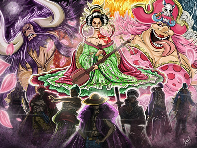 One Piece Wano Wallpapers By Nguyen Huu Tho On Dribbble