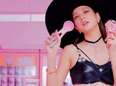 Jisoo BLACKPINK Ice Cream Wallpapers idol kpop