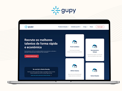 Gupy Redesign Proposal app branding design illustration logo ui uiux ux vector web