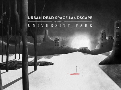 Urban Dead Space architecture illustration