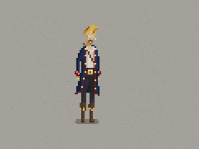 Guybrush Threepwood art pixel