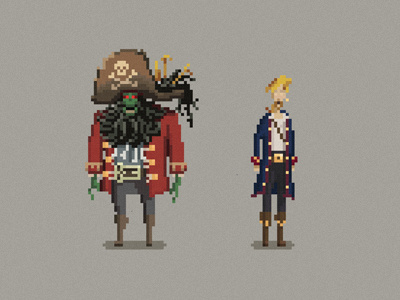 LeChuck and Guybrush