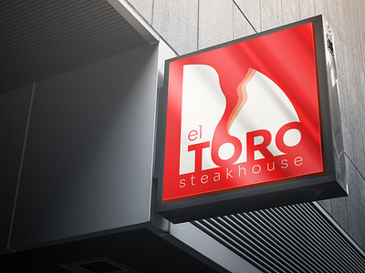 El Toro Steakhouse Identity Design branding design graphic design icon design identity logo logo design logo design concept logo designer visual identity design