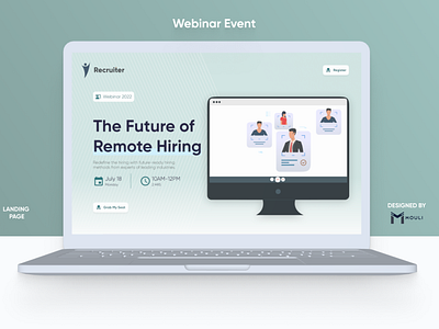 Webinar Landing Page