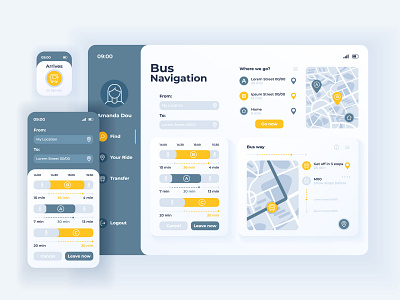 Navigation City App Design