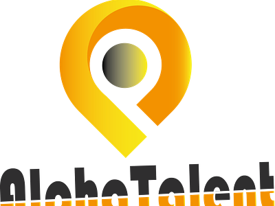 Alpha Talient logo brand identity branding creative visiting card design logo