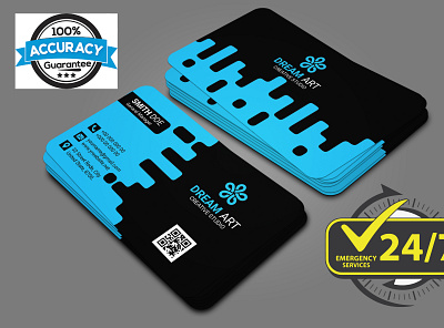 06 Realistic Business Card Mock up