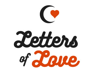 Letters Of Love blog graphic design lockup love notmypresident share type typography website