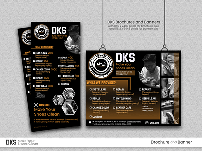 DKS | Professional Brochure & Banner Design banner banner design branding brochure brochure design design promotion promotional design