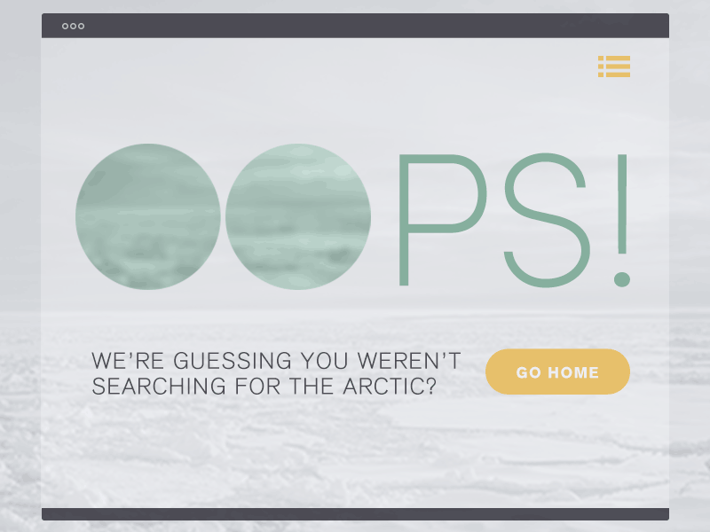 Daily Ui 008 (404 Page) 404 dailyui ui web