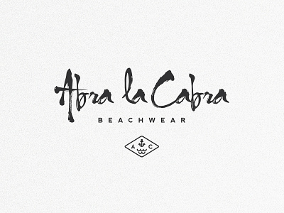 Abra la Cabra branding emblem. graphic design logo