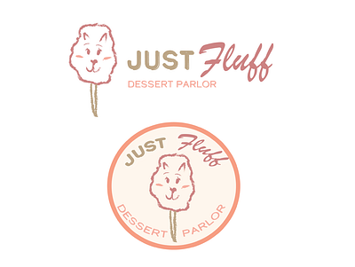 Just Fluff Ad Campaign: Logos