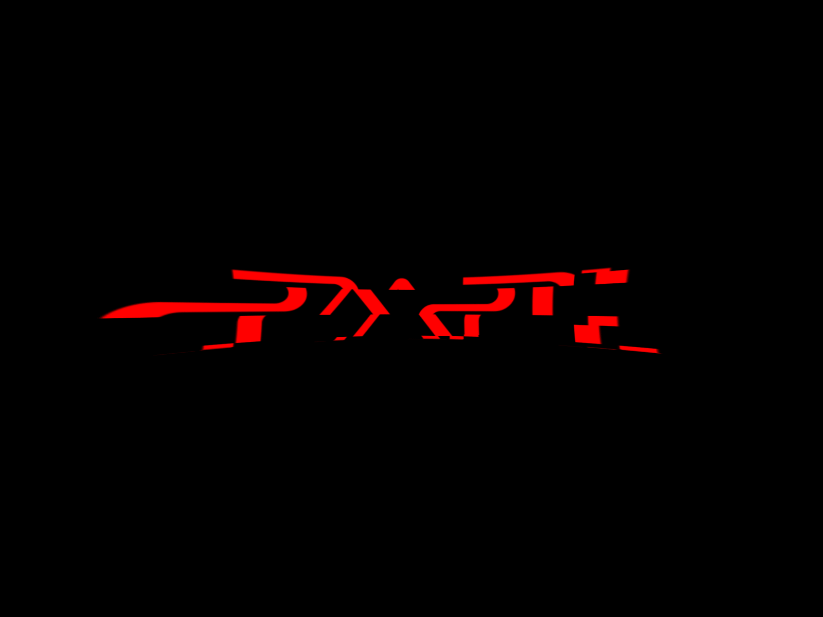 PAPI animation branding crt cyberpunk design effect glitch graphic design identity logo motion graphics type typography