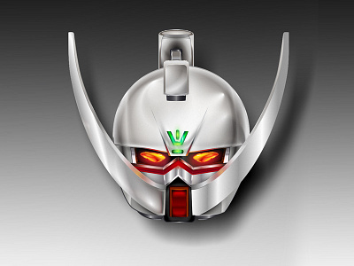 Turn a Gundam anime char gundam head helmet mech mechanical mobile mustache robot suit vector