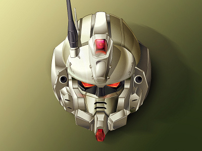 Gundam Ez8 08th ez8 face gundam head helmet mech mobile ms robot suit team