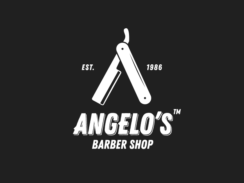 Angelo S Barber Shop By Michael Jimenez On Dribbble   Dribbble 