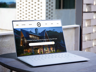 Compass - Real-estate website concept real estate realestate responsive ui ux web web design webflow website website concept website design wordpress wordpress theme