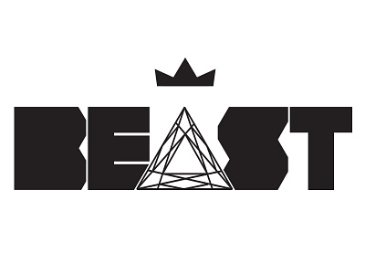 BEAST Diamond Logo beast bklynbeast branding crown design diamond logo rajoon rock