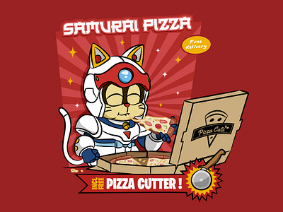 Sweet samurai pizza pie!