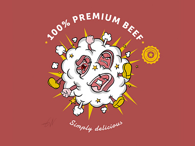 100% Premium Beef