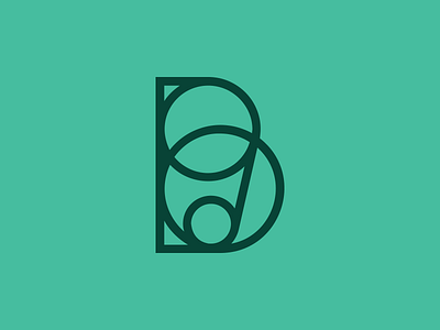 B + G b brand branding design g identity lettering lettermark logo monogram typography