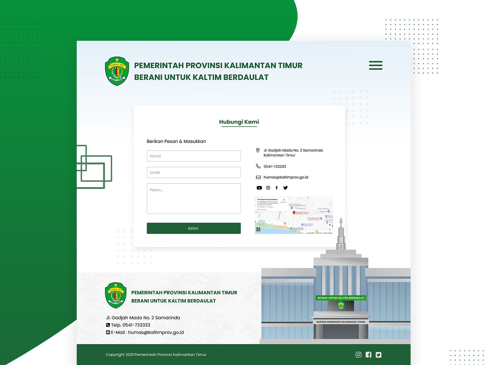 Contact us UI by Reza Padillah on Dribbble