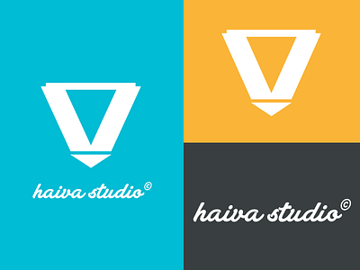 Haiva Studio design haiva logo smkti startup