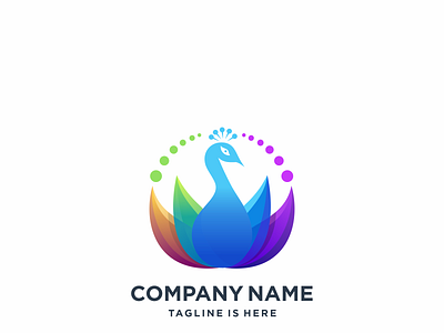 Peacock @logo @logodesign @modern