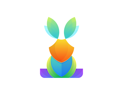 rabbit pro @logodesign branding graphic design logo rabbit ui