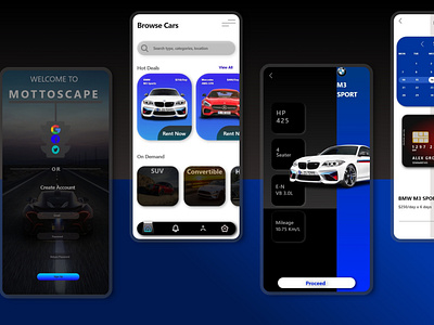 Mottoscape - Car rental app