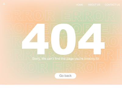Daily UI Challenge Day 8: 404 page dailyui dailyui008 dailyuichallenge design graphicdesign illustration layoutdesign typography ui ux vector