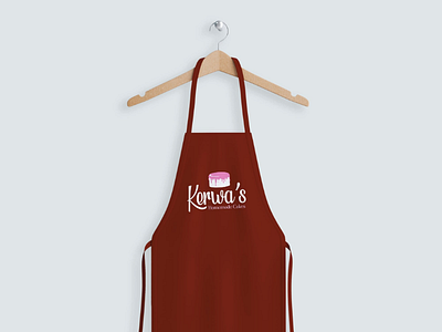 Kerwa's homemade cakes brand identity branding logo design