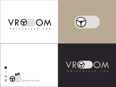 Driverless Car Logo - VROOOM