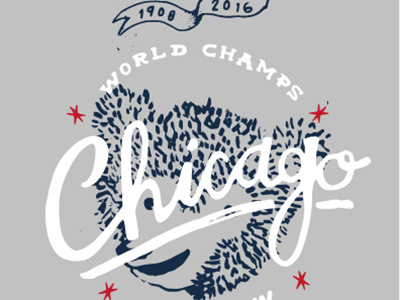 Cubbies Rd 2 wrigley cub bear world series world champions baseball cubs chicago
