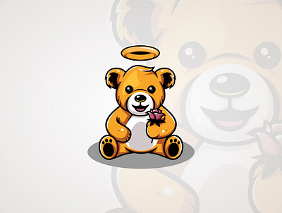 Teddy Bear Cartoon Mascot bear branding cartoon cartoon logo esport logo mascot logo teddy teddybear toy vector