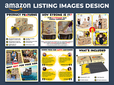 Make-A-Fort - Amazon Product Images Design amazon listing images