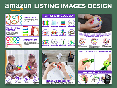 Toys Combo Pack - Amazon Product Listing Images Design amazon listing images