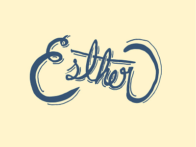Esther bible esther fun lettering script